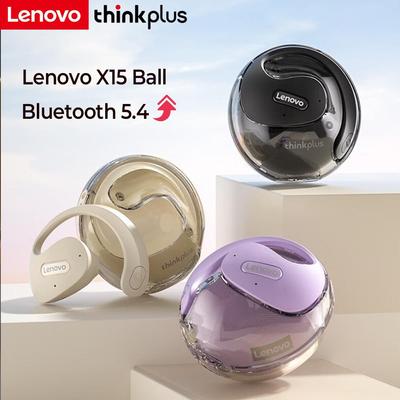 Originální bezdrátová sluchátka Lenovo X15 Pro s mikrofony Bluetooth 5.4 HiFi Stereo Sound Bezdrátová sluchátka Sluchátka Ovládání tlačítkem