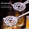 HPMILY Food-Grade Stainless Steel Cocktail Ice Strainer