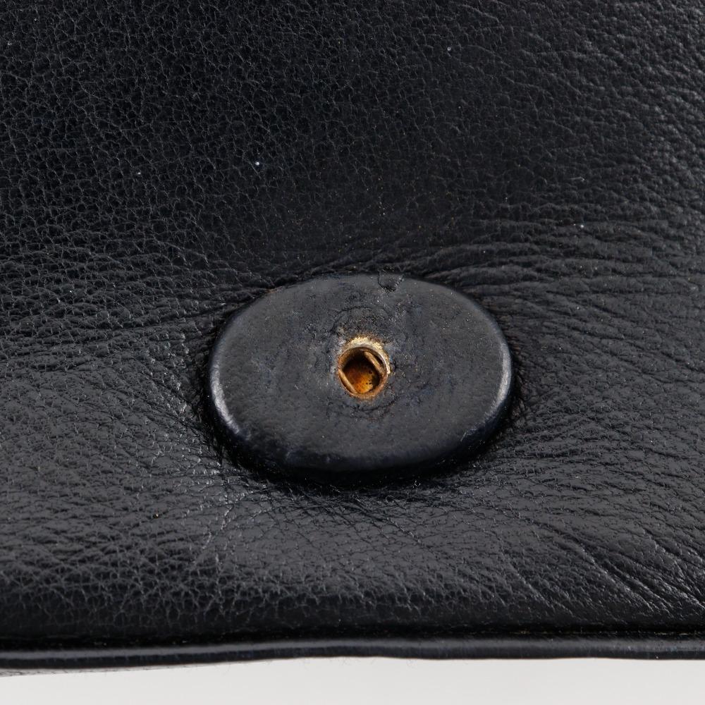 CHANEL ChainShoulder Shoulder Bag Diamond stitch Matelasse black lambskin Women Used