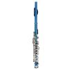 Piccolo Flute Cupronickel Blue +E Key French 6 Holes Piccolos Key Instrument for Beginner