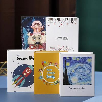Large 6 - Inch 100 Photo 4d Plastic Album Book for Baby, Family Scrapbooking, Wedding Craft