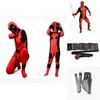 Sexy Cool Lady Deadpool Costume Spandex Women Red Fullbody Superhero Cosplay