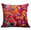 New Valentine's Day Pillow Case Creative Colorful Abstract Love Cushion Home Sofa Pillow Case