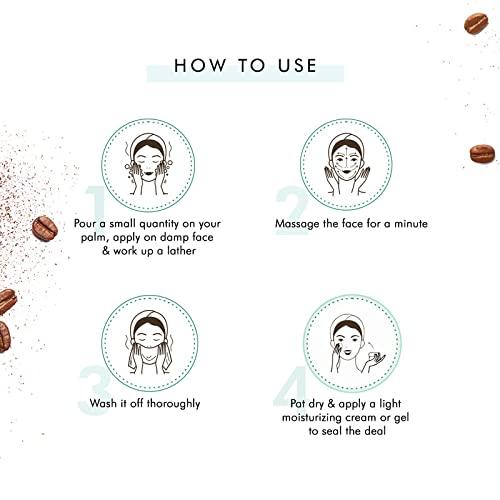 mCaffeine Tan Removal Face Wash Combo For Oily & Normal Skin Deep Clean Oil Control Daily Facial Cleanser For Men & Women Pack Of 2