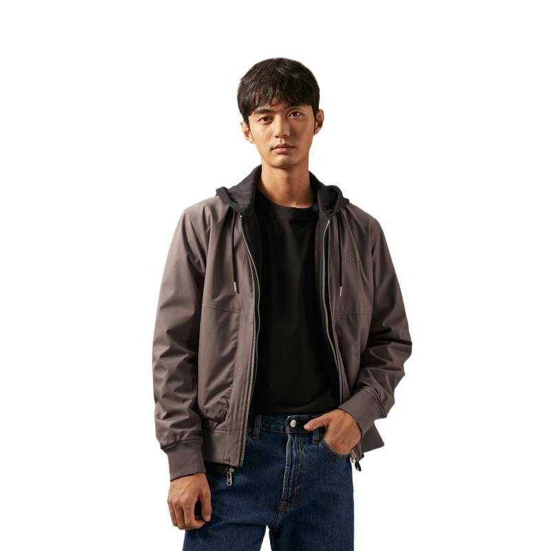 Calvin Klein Reversible Casual Commuter Bomber Jacket Men Jackets Space-Black J327465