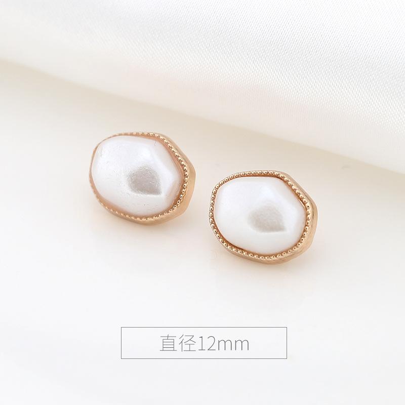 Bílé perleťové knoflíky na košili Dámské oblečení Krásné Vynikající knoflíky Doplňky Univerzální Top Kardigan Knoflíky na košili Malé