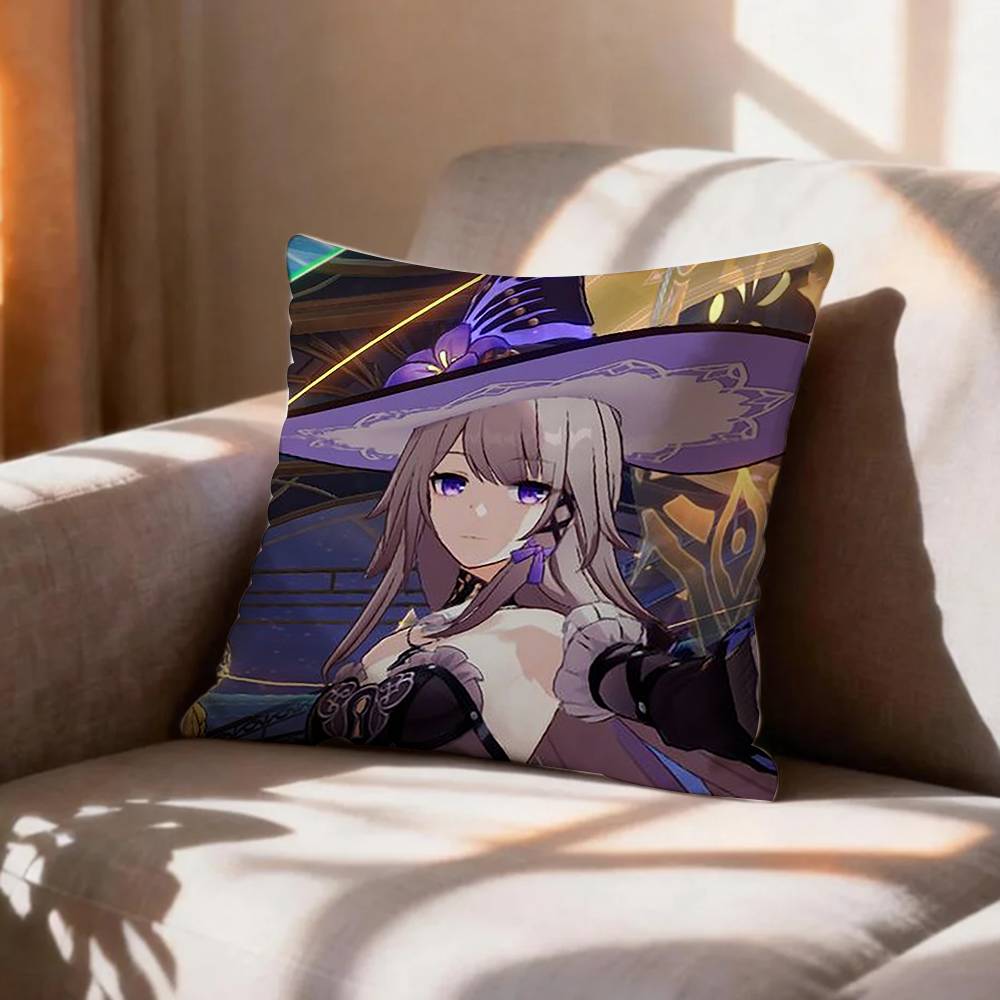 Neverness to Everness JJiuyuan Pillow Case Pattern Printed Pillowcase For Living Room Sofa Cushion Cover