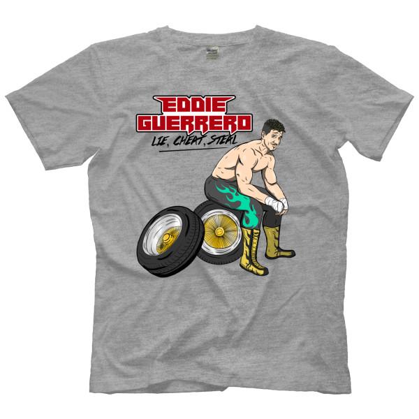Eddie Guerrero Lie Cheat Steal Shirt Short Sleeve PNA_045 Unisex T-Shirt S