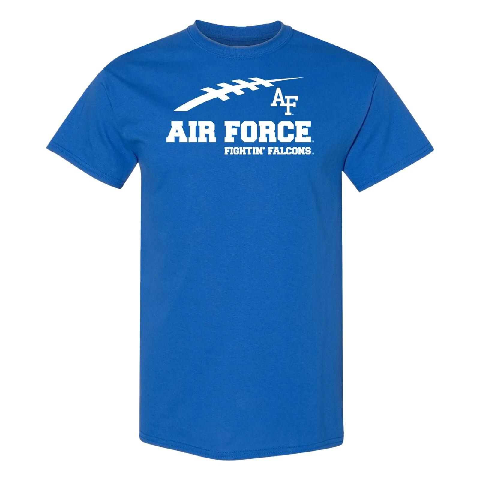 Air Force Academy Falcons Football Horizon T-Shirt - Royal S