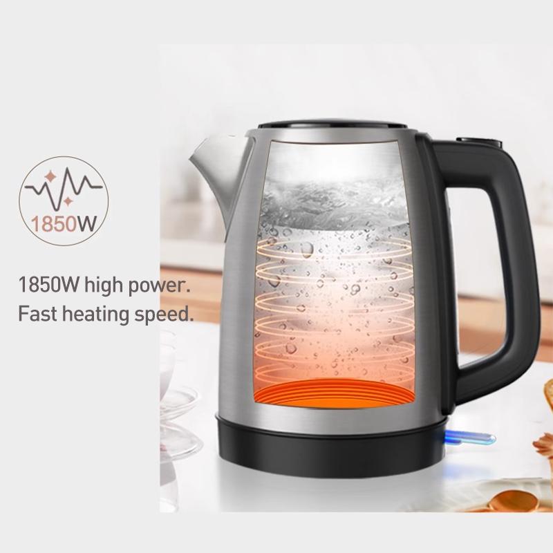 Philips HD9350/90 Electric Kettle 1.7 L Capacity Comes with a Compatible Country Plug 1850 W