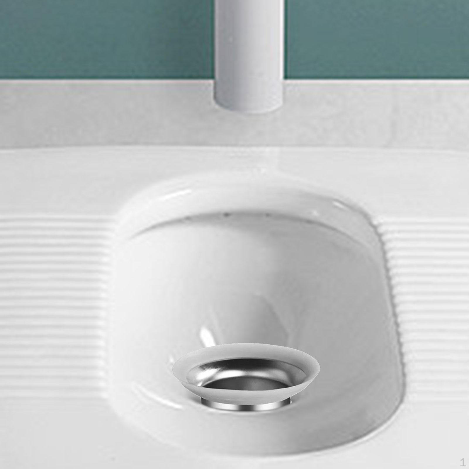 Squat Toilet Lid Prevent Backflow Stainless Steel Replacement Smell Plug Accessories Small