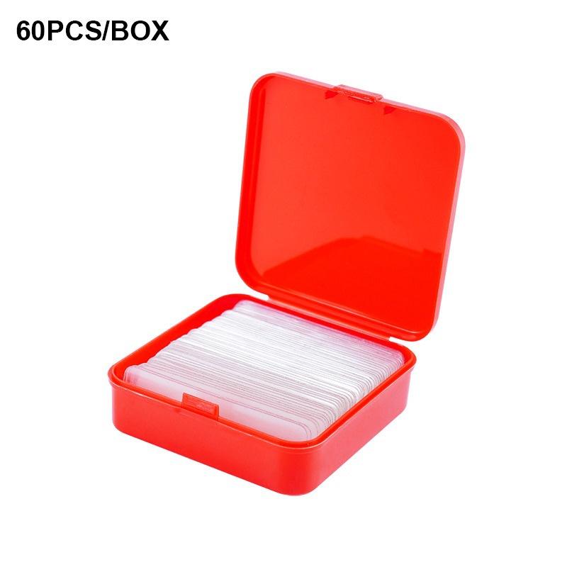 

60 шт. Надміцний двосторонній клейкий нано скотч Монтажна фіксуюча накладка Самоклеюча Двостороння Водонепроникна наклейка Домашній декор