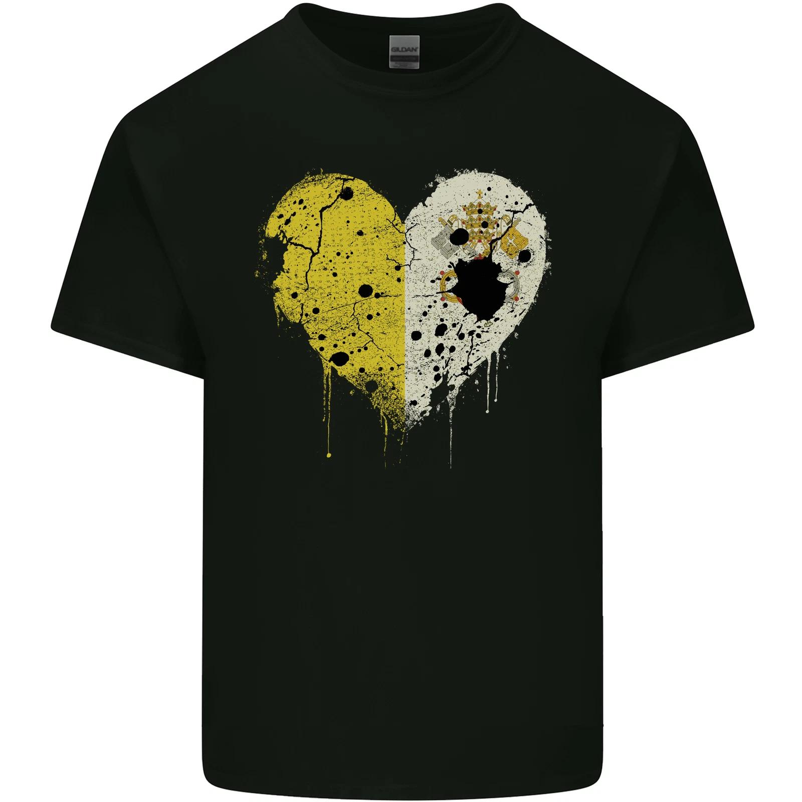 Love Vatican Flag Day Kids T-Shirt Childrens XL