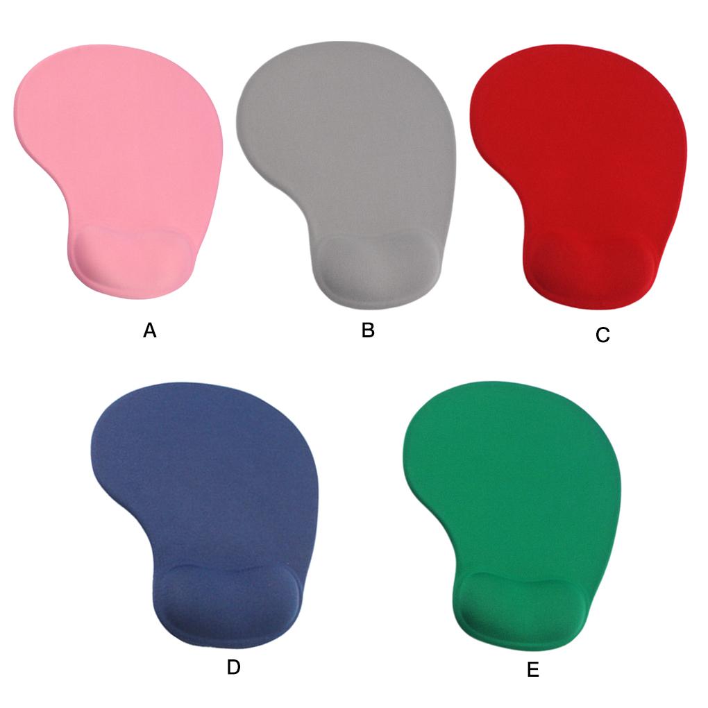 Mouse Mat Wrist Support Mice Pad Non-Slip Silica Gel Rest Mat Laptop