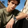 OPK Green Water Ghost Men's Automatic Mechanical Watch Steel Strip Waterproof Hollow out Night Light 6104