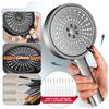 12.5cm Big Panel Shower Head,High Pressure Rainfall Shower Set Water Saving Shower,5 Modes Adjustable Shower Head Bathroom Tools