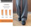 Women's High-Waist Dark Gray Sweatpants - Slim Fit, Wide Leg Sports Pants for Autumn 2025