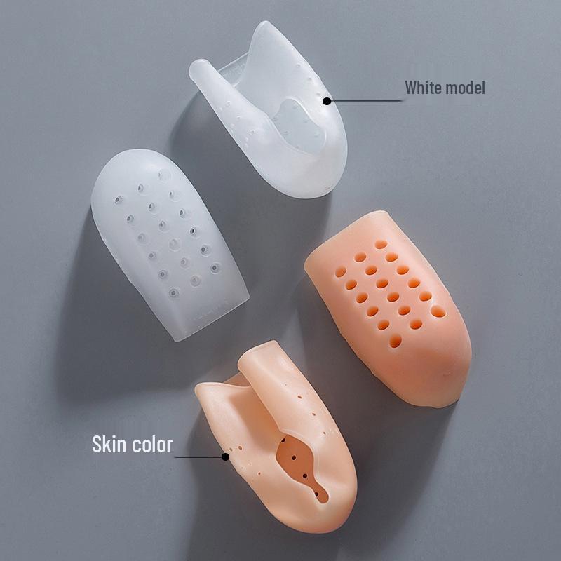 Almohadilla de Talón de Silicona Transparente Kuaishou: Aumento de Altura de 5,0 cm, Plantilla Invisible y Transpirable.