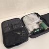 Waterproof Professional Makeup Artist Organizer Bag with Large Capacity for Cosmetic Storage Styling Tools Curling Iron