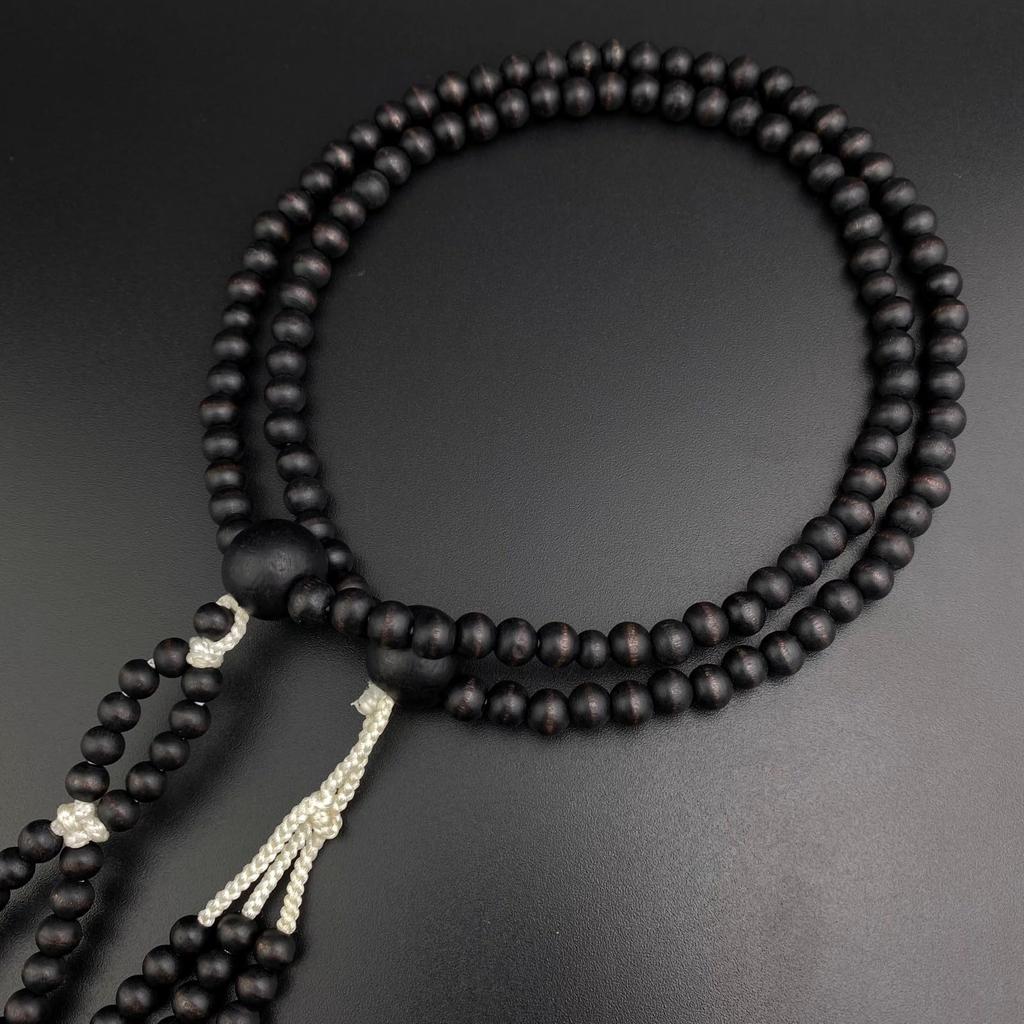Myorenka SGI Prayer International Soka Gakkai Size Selection Shaku Black Odamaki SGI Praying Beads Beads, Specialty, Men's, Wooden, (1 Shaku/1 2),