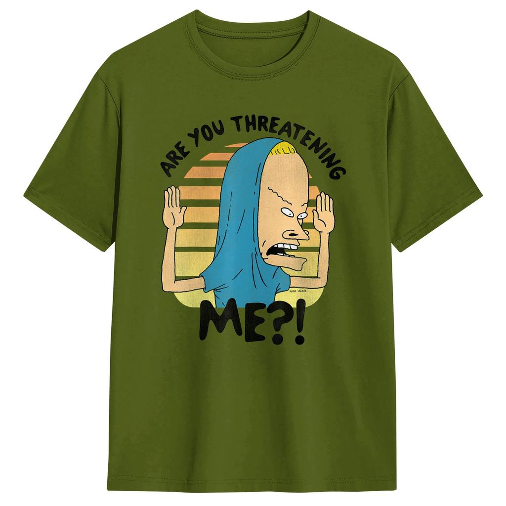 Summer Beavis and ButtHead Cornholio Quote Hipster TShirts 100 Cotton Tee Shirt for Y2K Classic Hot Sale Short Sleeve Clothes