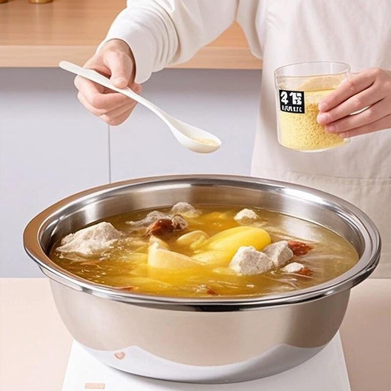 Qihuang 304 Stainless Steel Food-Grade Washing Bowl