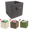 Modern Foldable Fabric Storage Box For Bedroom With 21l Capacity For Clothes Toys