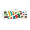 Merry Christmas Tree Stars Wall Stickers Home Decals Living Room Decorations DIY PVC Holiday Window Stickers Party Posters
