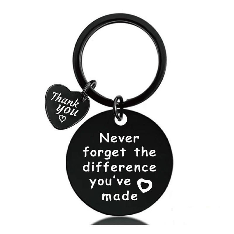 Art Modern Durable Stainless Steel Keychain Perfect For Birthdays Weddings And Gifts Holiday