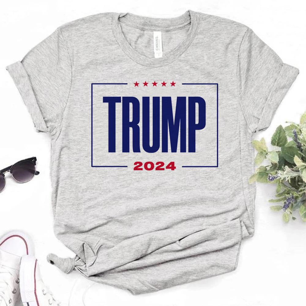 

Трамп 2024 футболка жінки аніме Y2K смішна футболка дівчина y2k одяг XS