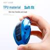 Soft TPU Rubber Key Case for Dongfeng Peugeot 408 & 508 - Full Coverage Black
