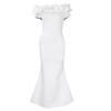 Women's clothing summer one-word collar sexy fishtail dress dress dress