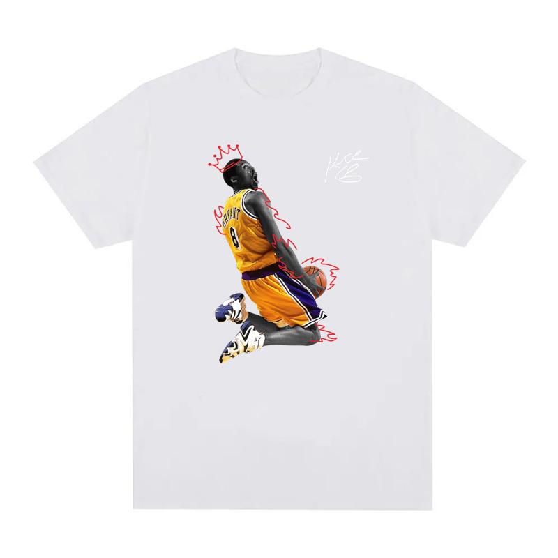 Tričko Kobe Cool Streetwear Muži Ženy Móda Hip Hop Pure Tričko Pánské Trička EU velikosti