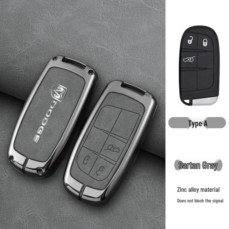 Dodge Journey Key Case for 2013-2016 Models - Metal Car Buckle Included