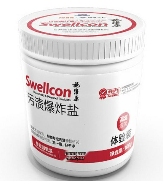 Natural Whitening & Stain Removal Salt for Baby Clothing - Strong against Yellowing with Active Oxygen