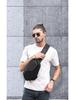 BANGE Men's Hard Shell Polyhedron Trend Chest and Shoulder Messenger Bag 2020