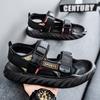2025 Summer New Men's Lightweight Thick Bottom Sandals Fashionable Outdoor Men's Sports Comfortable Anti Slip Beach Shoes