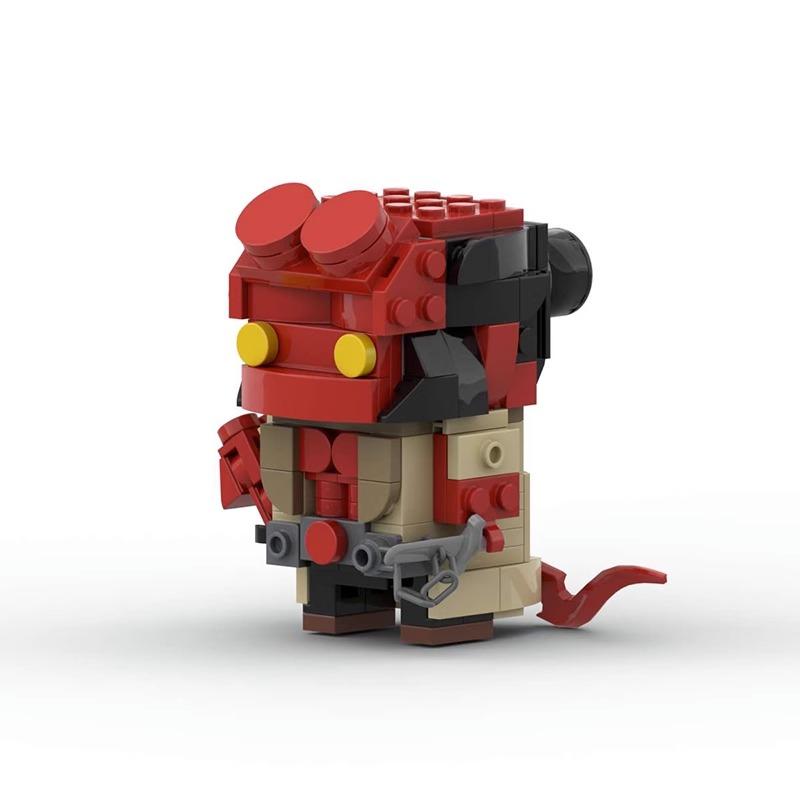 Moc Purgatory Lord Hellboy Baustein Montage Kreatives Spielzeugmodell Geschenk