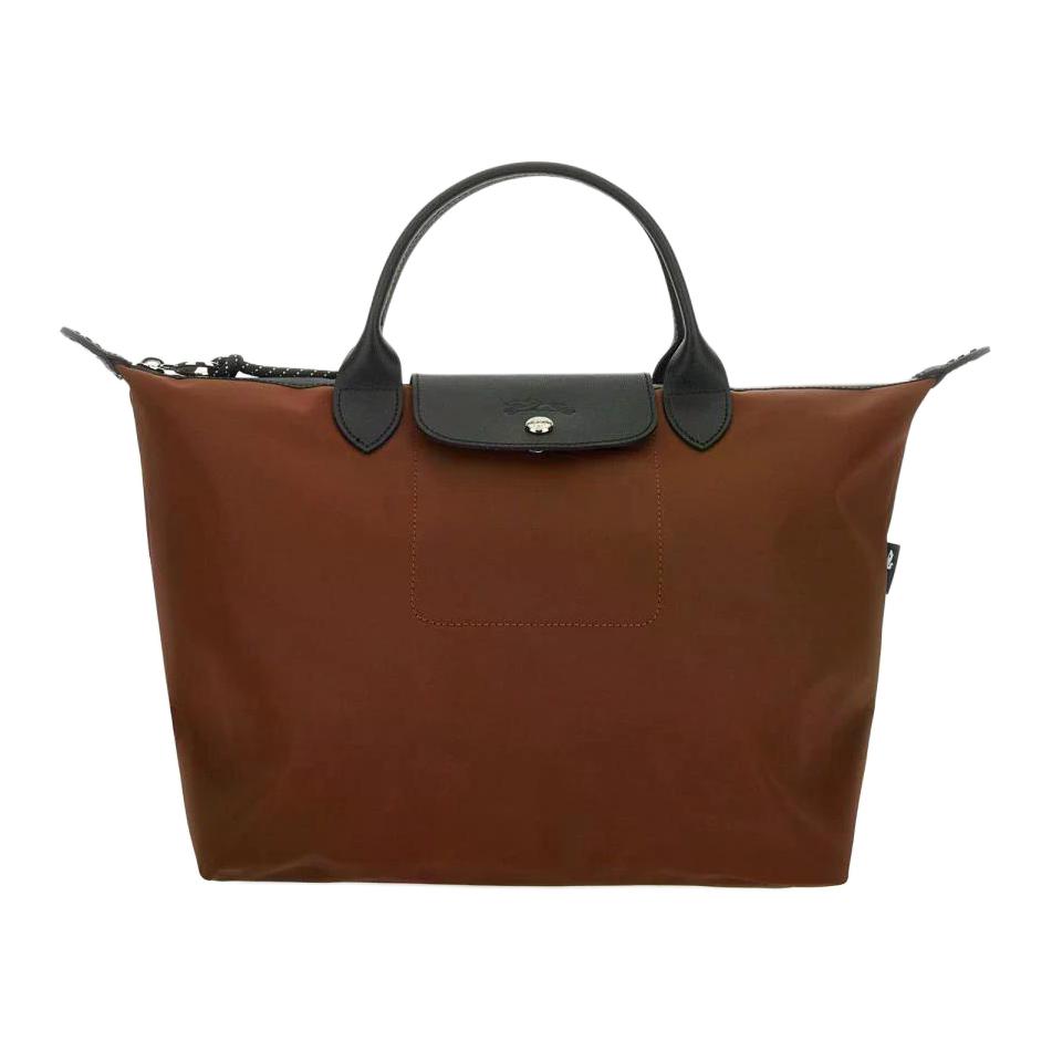 

Longchamp Le Pliage Energy Logo Color Block Design Nylon Dumpling Bag Shoulder Crossbody Tote Bag Small Women Bags Chocolate-Brown Black 1512HSR203 Shopping Bag Set(Basic Set+Shopping Bag)