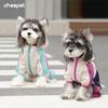 Dog raincoat pet four seasons waterproof going out jacket Teddy Schnauzer dog clothes anti-fouling and anti-dirty outer clothing