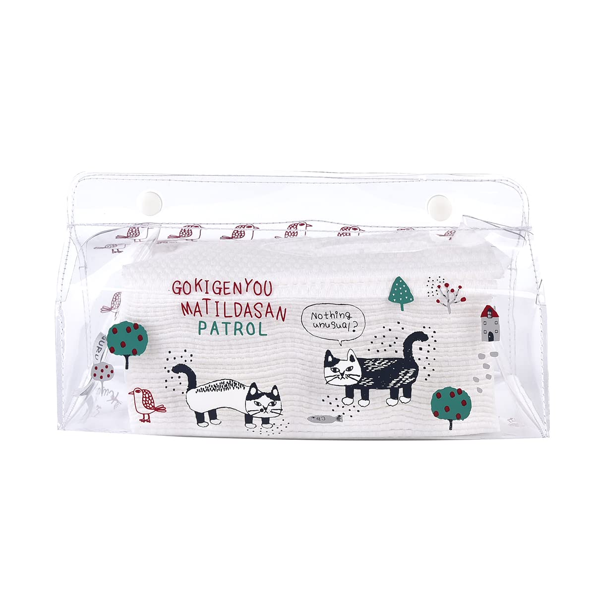 

Kusuguru Japan Виниловый чехол для салфеток Матильда