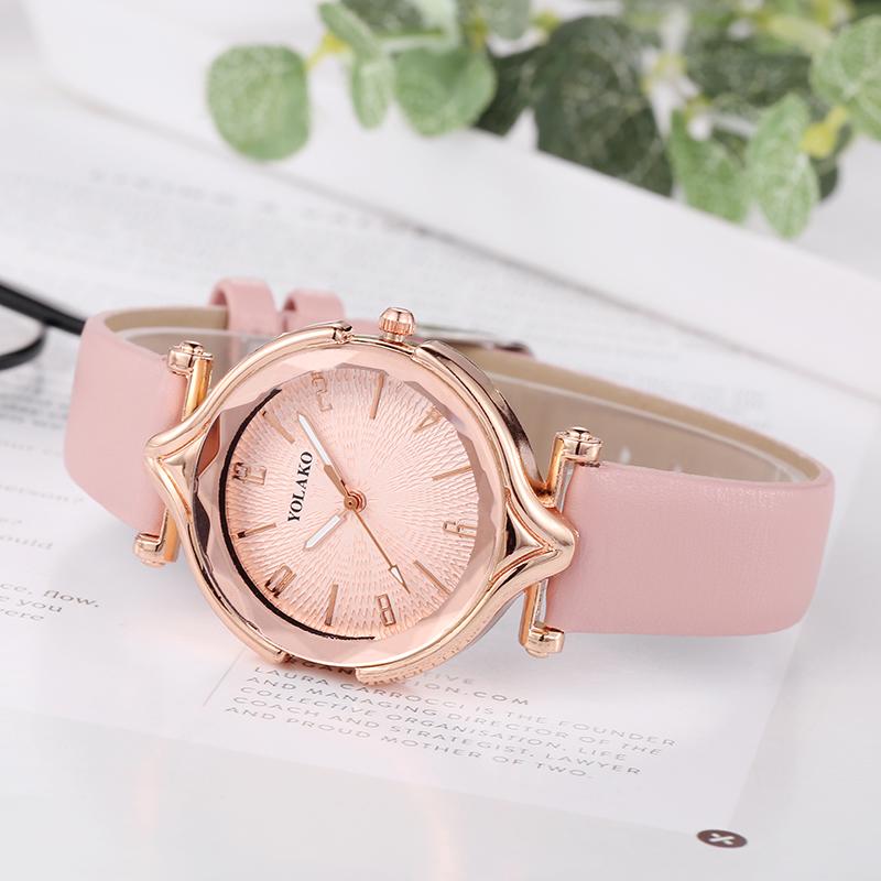 Buy Exquisite Watch Fashion Women'S Wrist Watch Leather Strap Dress