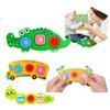 Stress-relieving Bubble Popper Toy Crocodile, Caterpillar, And Bus