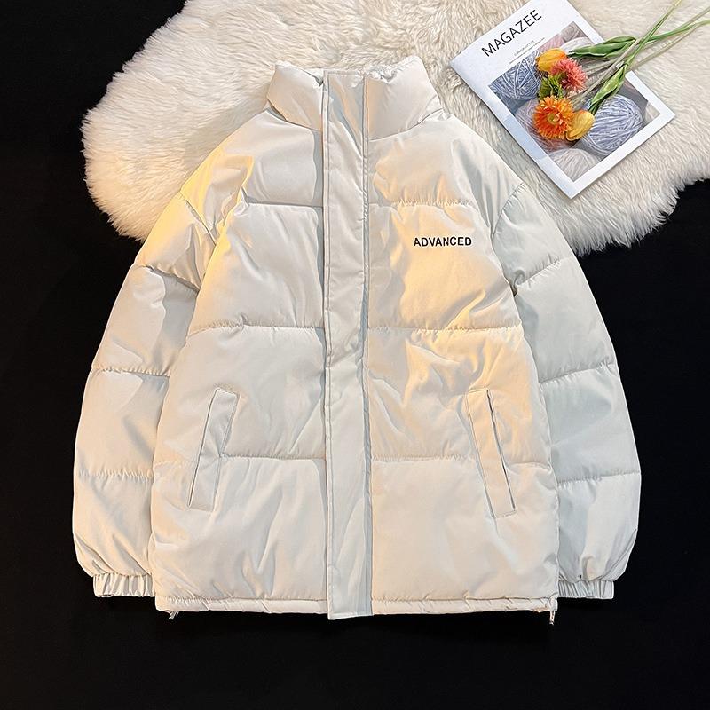 Winter cotton-padded women's new bread clothes loose stand-up collar down cotton-padded clothes trendy brand versatile cotton-padded jacket