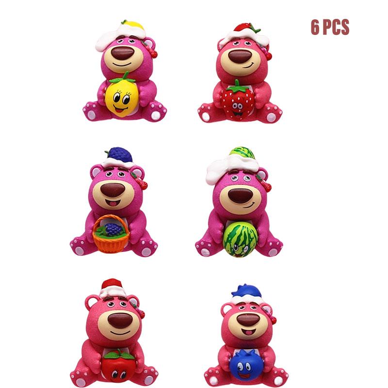 Toy Lotso Story Figure Model Toy Set Fruitthemed Doll Desk Car Decor Kids Gift