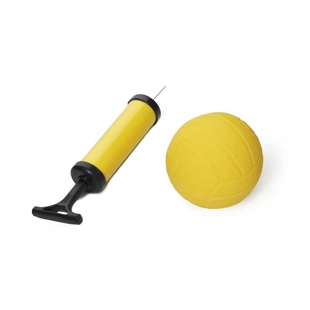 With Pump Spike Game Ball Strong Bounce Mini Volleyball Team Sports Round Net Ball Outdoor Sports