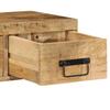 TV Wall Cabinet 60x30x19 cm Raw Mango Wood