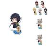 Vibrant Demon Slayer Kimetsu No Yaiba Acrylic Keychain Keyring Featuring Kamado Tanjirou