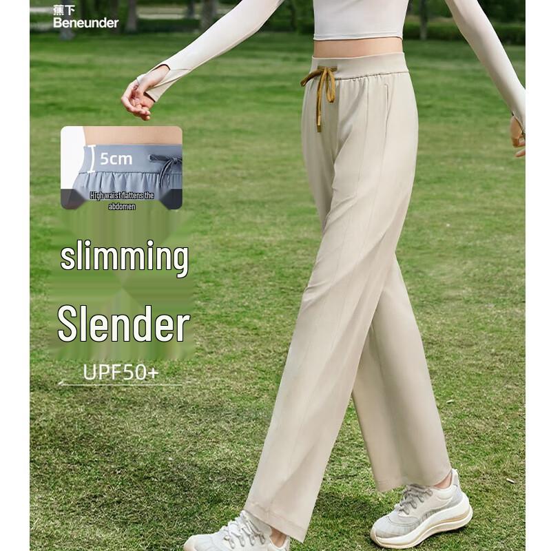 Beneunder Women s Ice Touch Wide-Leg Sun Protection Pants