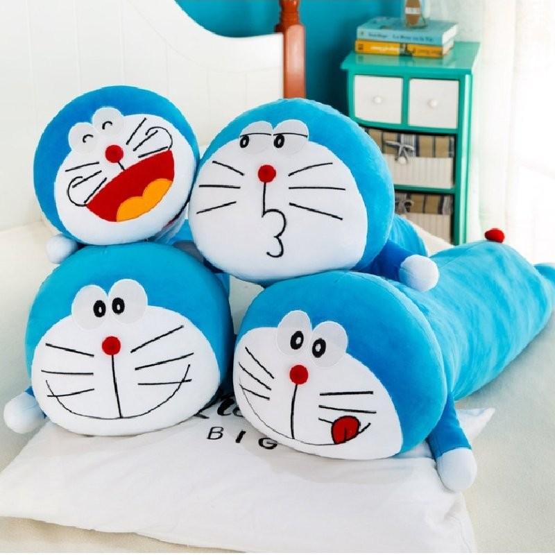 Ultra Soft Doraemon Plush Toy Hug Pillow For Sleeping Stretchy And Comfortable